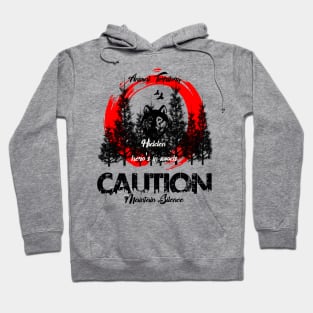 Animal territory caution Hoodie